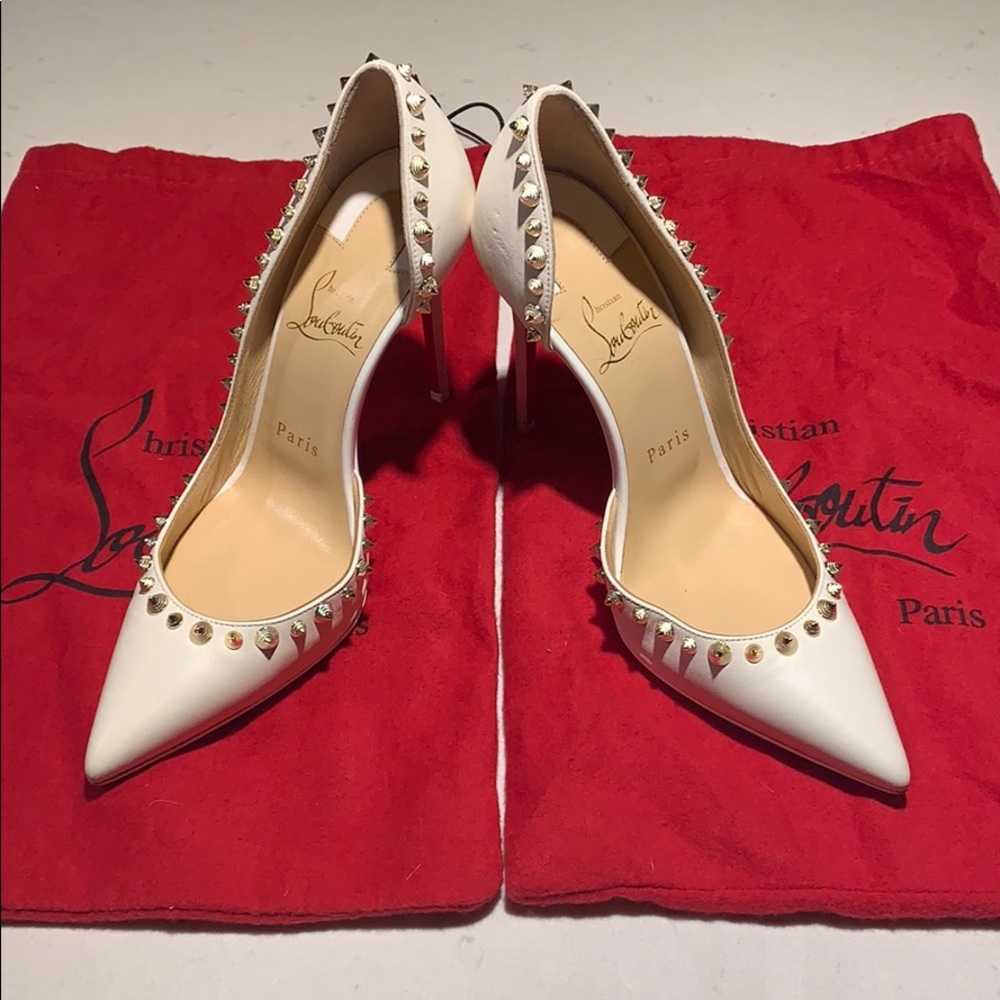 Christian Louboitin spike heels sz 37